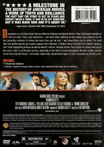 Bonnie & Clyde (Bilingual) - DVD - www.Shopthatapp.com