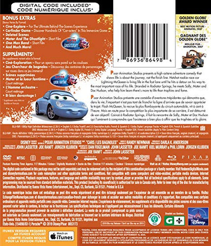 Cars - Blu-Ray/DVD - www.Shopthatapp.com