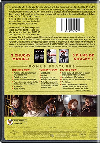 Chucky: 3-Movie Collection [DVD] - www.Shopthatapp.com