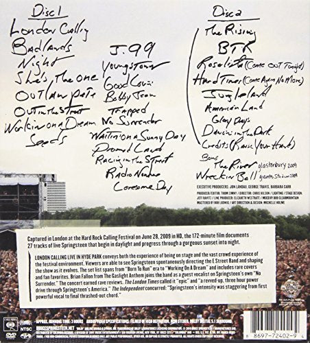Bruce Springsteen & The E Street Band: London Calling Live in Hyde Park - www.Shopthatapp.com