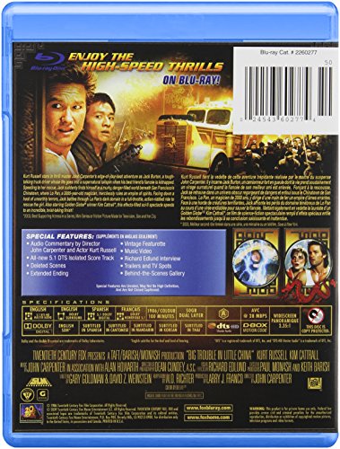 Big Trouble In Little China [Blu-ray] (Bilingual) - www.Shopthatapp.com