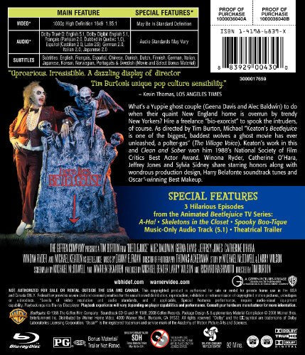 Beetlejuice [Blu-ray] - www.Shopthatapp.com