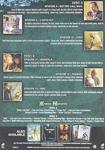 Breaking Bad: The Complete Second Season - DVD - www.Shopthatapp.com