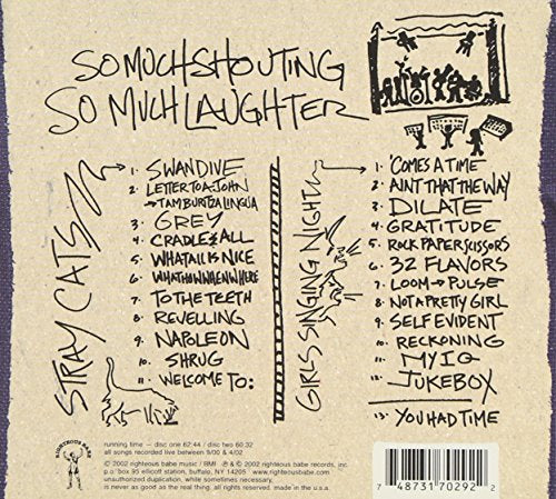 Ani DiFranco / So Much Shouting So Much Laughter - CD (Used)