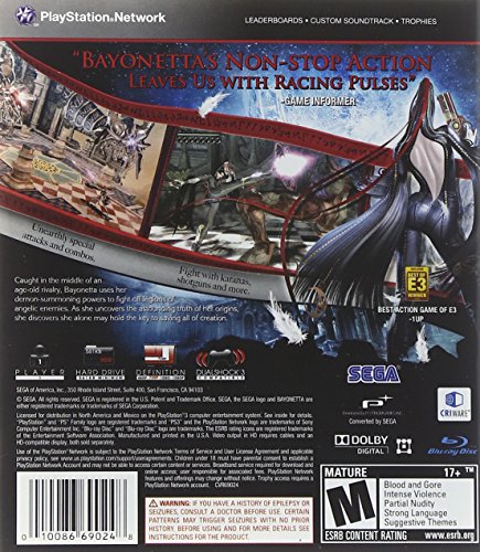 Bayonetta - Playstation 3 - www.Shopthatapp.com