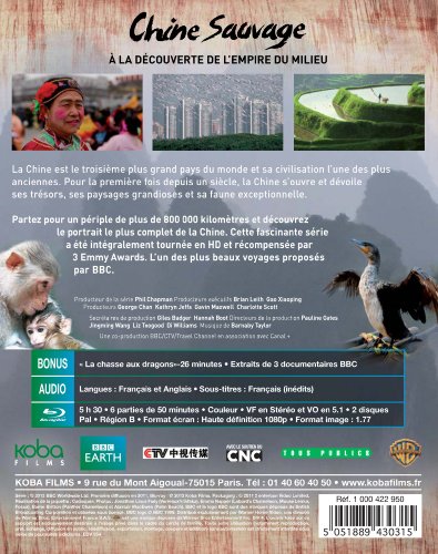 Chine sauvage [Blu-ray] - www.Shopthatapp.com