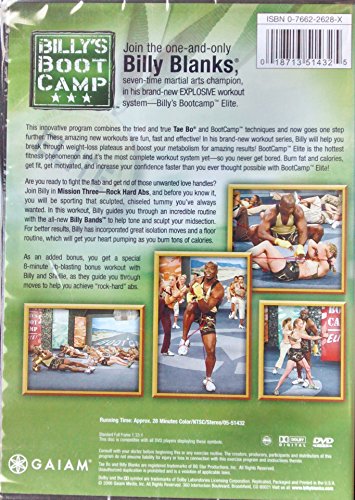 Billy's Boot Camp / Elite Mission Three: Rock Solid Abs - DVD - www.Shopthatapp.com