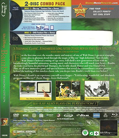 Bambi (Diamond Edition) - Blu-Ray/DVD (Used) - www.Shopthatapp.com