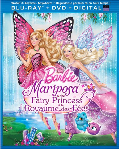 Barbie Mariposa & The Fairy Princess - Blu-Ray/DVD (Used) - www.Shopthatapp.com