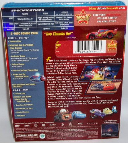 Cars - Blu-Ray (Used) - www.Shopthatapp.com