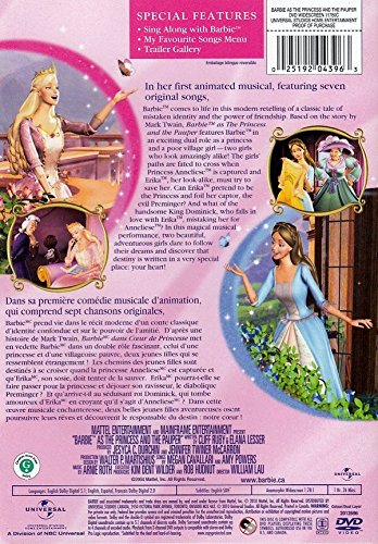 Barbie: The Princess and the Pauper - DVD (Used) - www.Shopthatapp.com