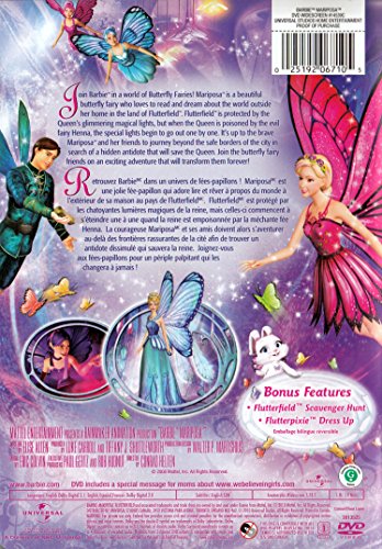 Barbie: Mariposa - DVD (Used) - www.Shopthatapp.com