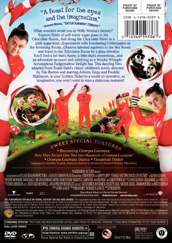 Charlie and the Chocolate Factory (Full Screen Edition) - DVD (Used) - www.Shopthatapp.com