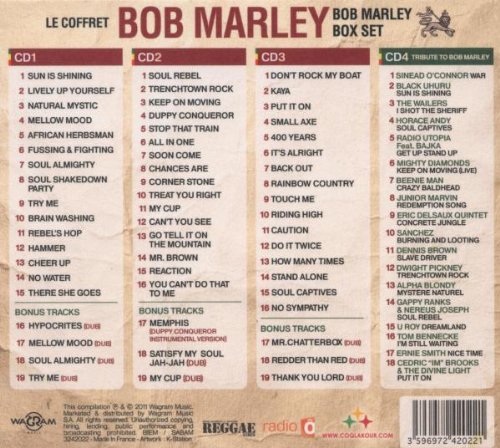 BOB MARLEY BOX SET (4CD) - www.Shopthatapp.com