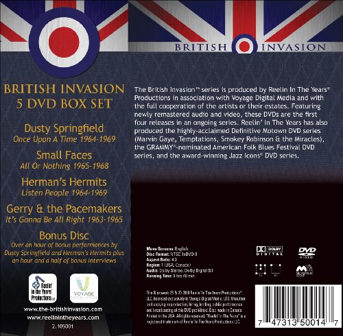 British Invasion: 5 DVD Box Set featuring Bonus Disc [Import] - www.Shopthatapp.com