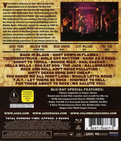 AC/DC - No Bull: The Directors Cut - Blu-Ray