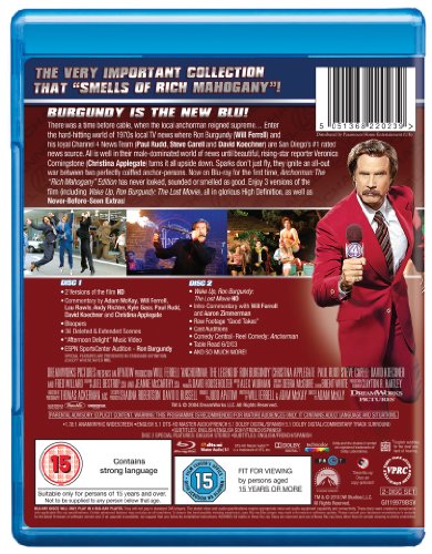 Anchorman: The Legend of Ron Burgundy - Blu-Ray - www.Shopthatapp.com