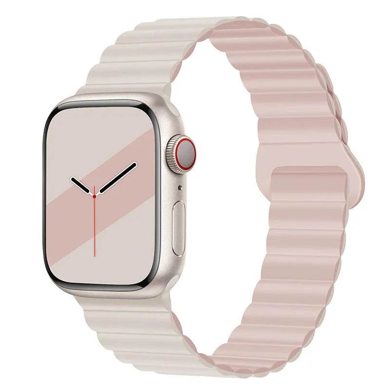 Band Silicone Magnetic Watch Strap - www.Shopthatapp.com