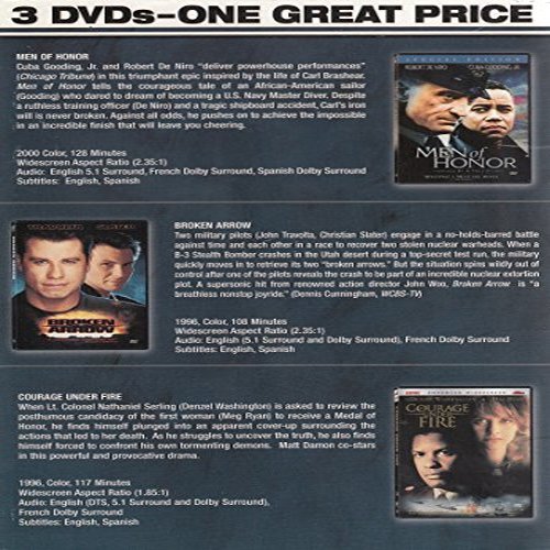 Broken Honor 3 Pack (Men of Honor / Broken Arrow / Courage Under Fire) - www.Shopthatapp.com