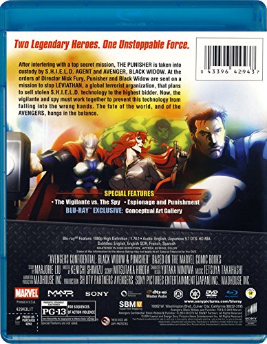 Avengers Confidential: Black Widow and Punisher [Blu-ray] (Sous-titres français) [Import] - www.Shopthatapp.com