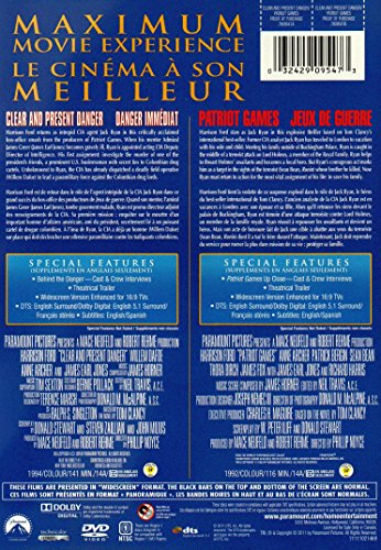 Clear And Present Danger / Patriot Games - DVD (Used)