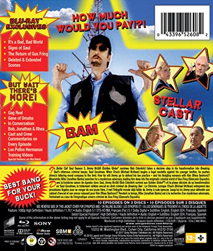 Better Call Saul - Season 03 [Blu-ray] (Bilingual) - www.Shopthatapp.com