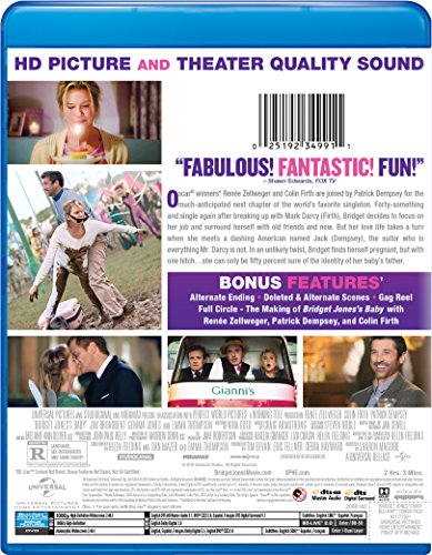 Bridget Jones's Baby [Blu-ray] [Import] - www.Shopthatapp.com