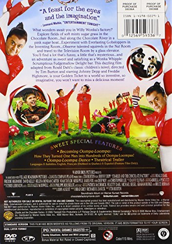 Charlie and the Chocolate Factory (Full Screen Edition) - DVD (Used) - www.Shopthatapp.com