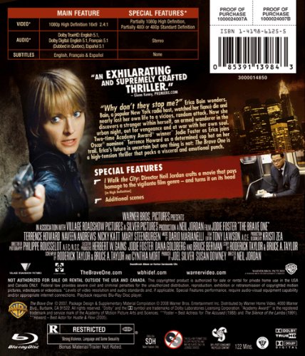 Brave One (2007) (Ws Sub Ac3 Dol) [Blu-ray] [Blu-ray] (2008) - www.Shopthatapp.com