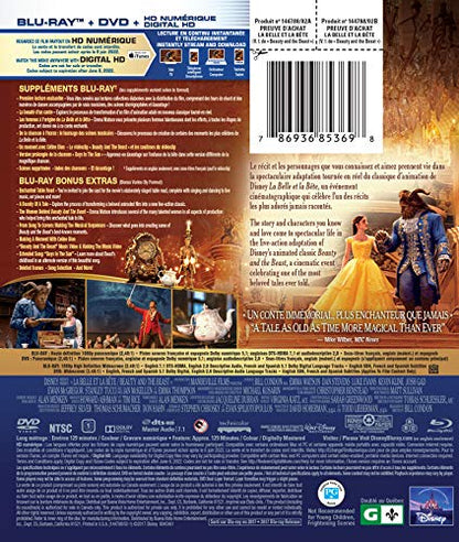 Beauty and the Beast - Blu-Ray/DVD - www.Shopthatapp.com
