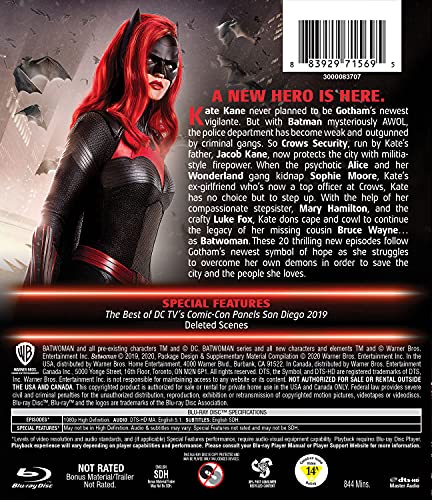 Batwoman: The Complete First Season - Blu-ray - www.Shopthatapp.com