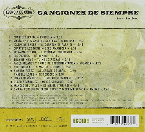 Canciones De Siempre (Songs Forever) - www.Shopthatapp.com