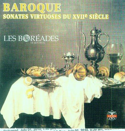 Baroque Sonates Virtuoses du XVIIe Siecle (17th Century Virtuoso Sonatas)- Les Boreades (ATMA) - www.Shopthatapp.com