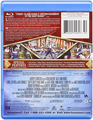 Chitty Chitty Bang Bang (Bilingual) [Blu-ray] - www.Shopthatapp.com