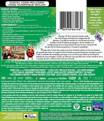 BUG'S LIFE, A [Blu-ray] (Bilingual) - www.Shopthatapp.com