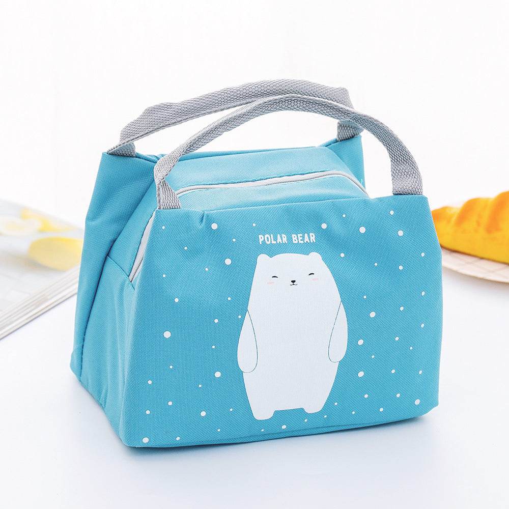 Cute Cartoon Lunch Bag – Insulated for Kids & Students - www.Shopthatapp.com