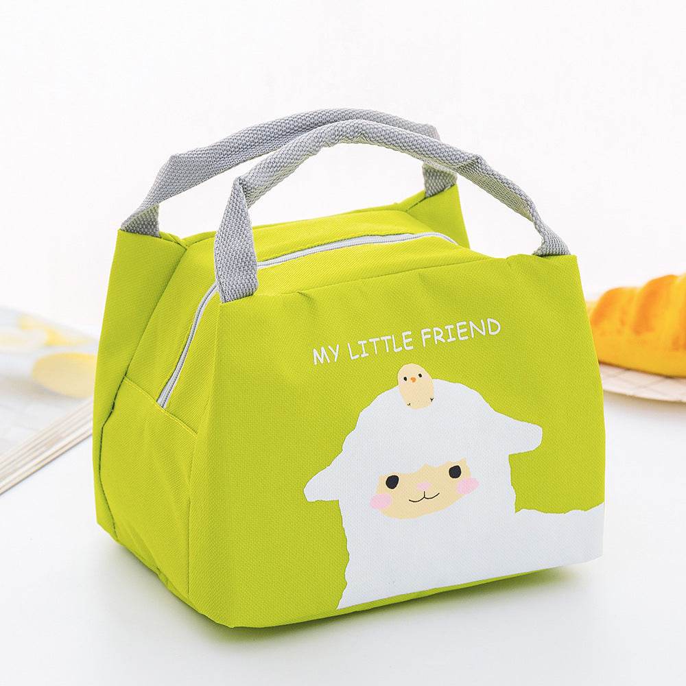 Cute Cartoon Lunch Bag – Insulated for Kids & Students - www.Shopthatapp.com