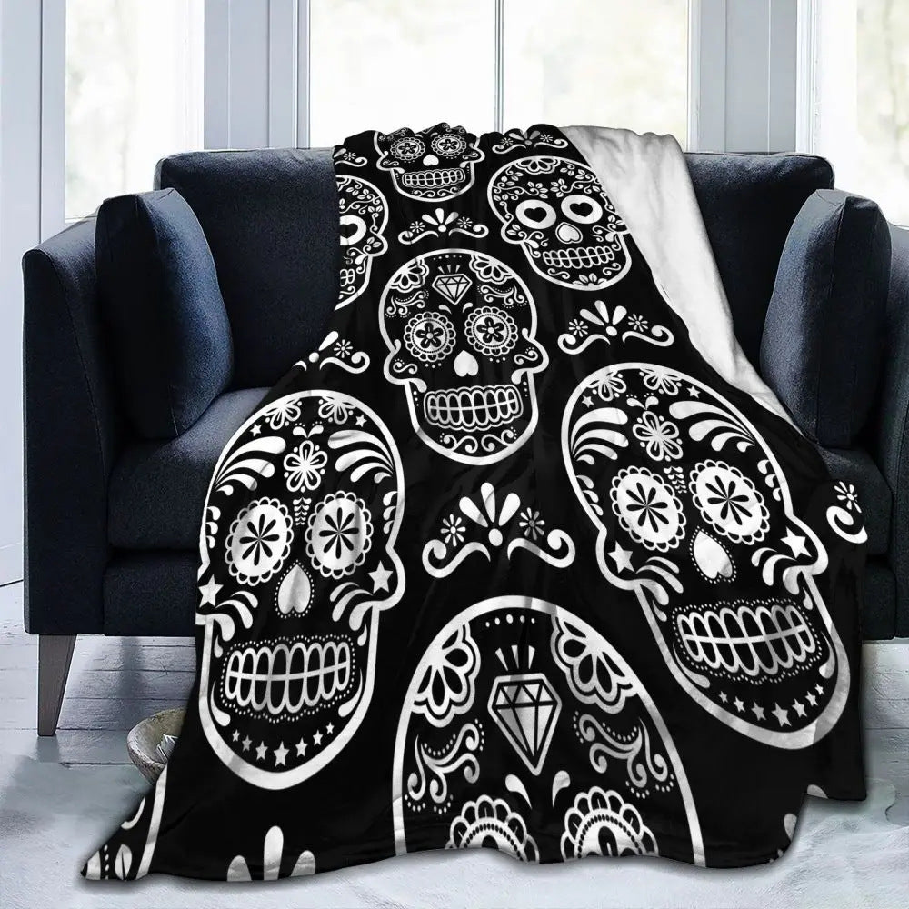 Halloween Witch Blanket Flannel Blanket - www.Shopthatapp.com