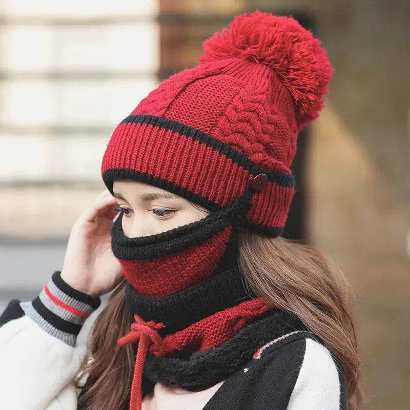 Buy Full Face winter cover knitted mask balaclavas for cold weathers - www.Shopthatapp.com