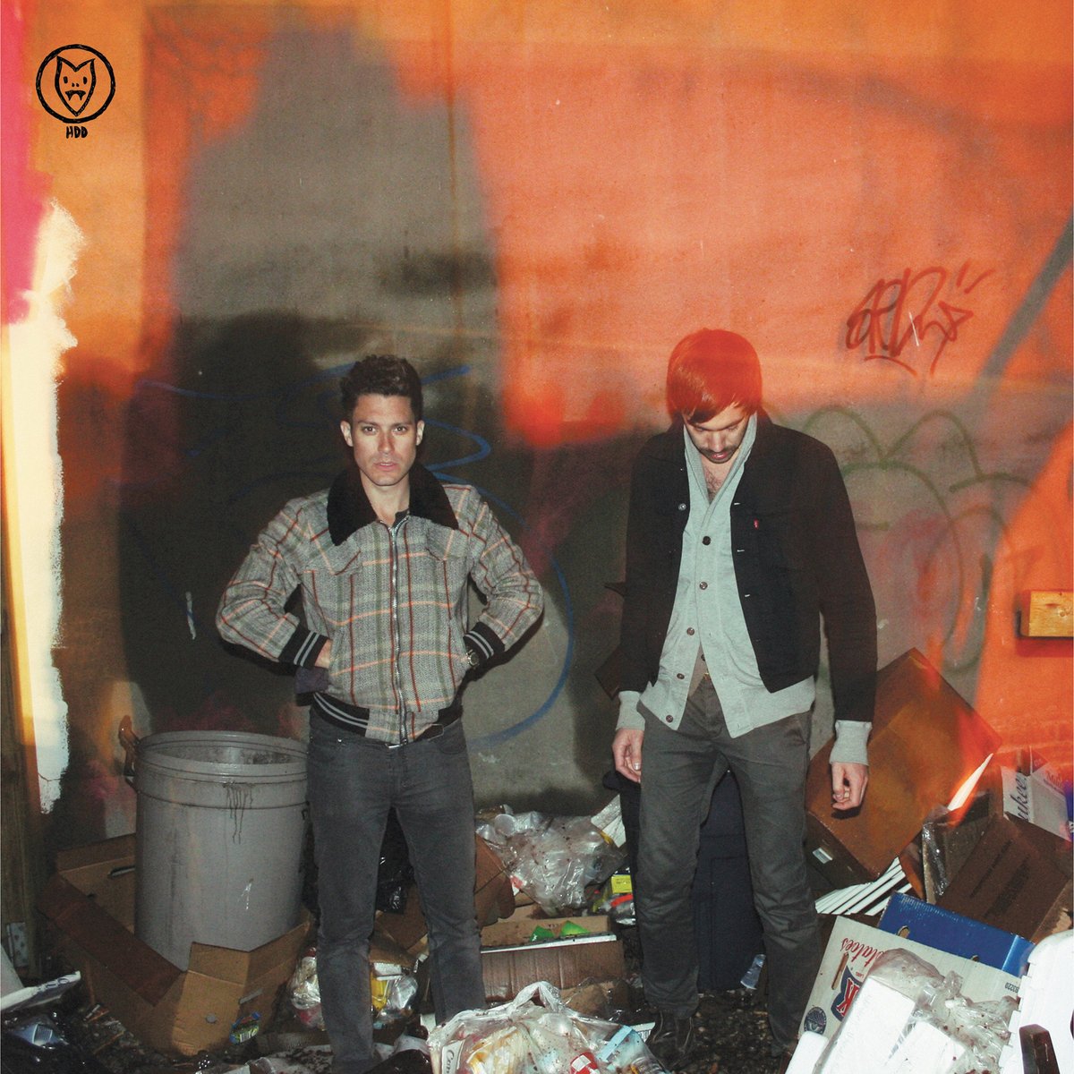 Bad Tits / Garbage Night (EP) - Translucent Orange 7" Vinyl - www.Shopthatapp.com