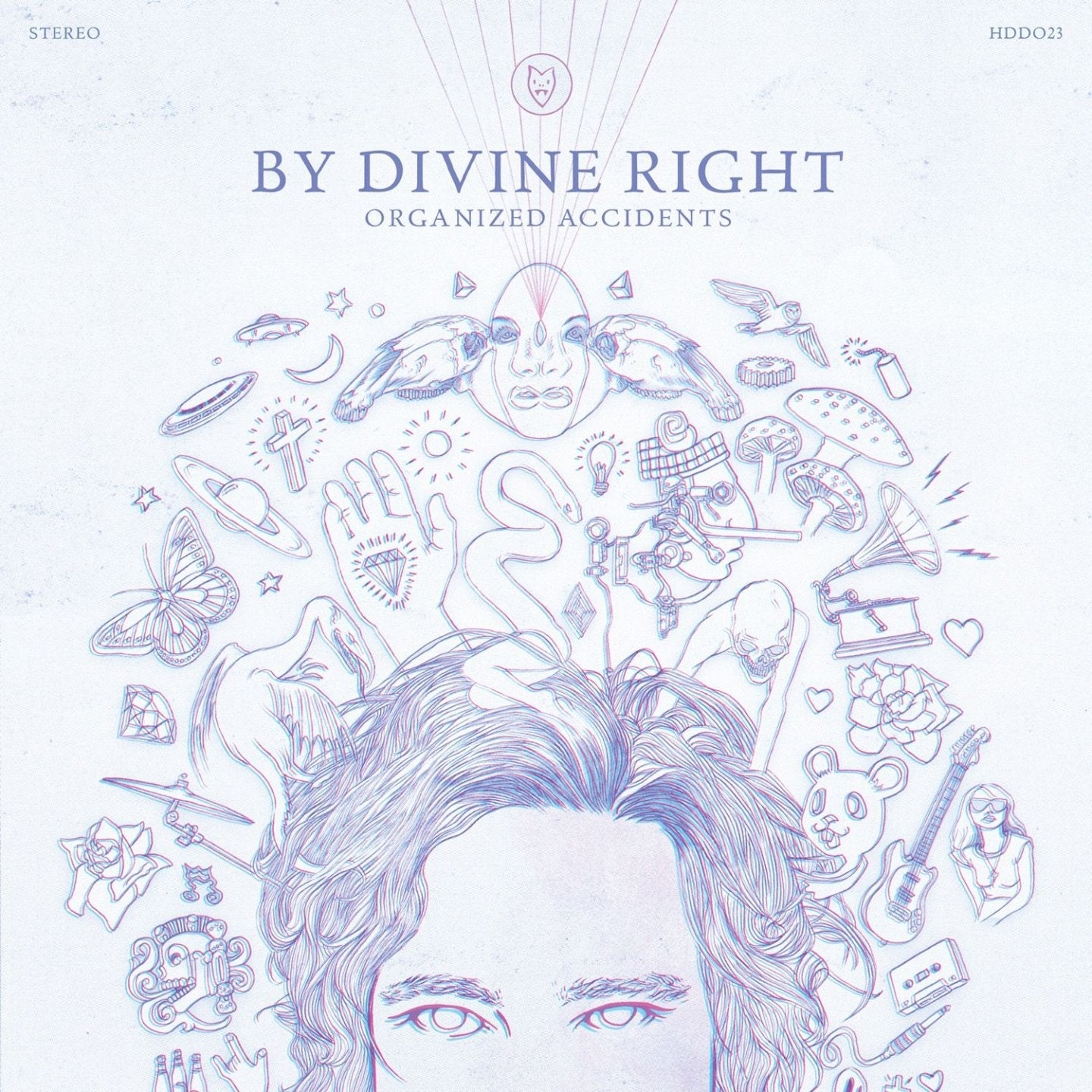 By Divine Right / Organized Accidents - Purple LP Vinyl - www.Shopthatapp.com