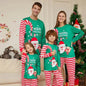 Cartoon Santa Claus Letter Printing Parent-child Christmas Pajamas Home Wear Suit - www.Shopthatapp.com