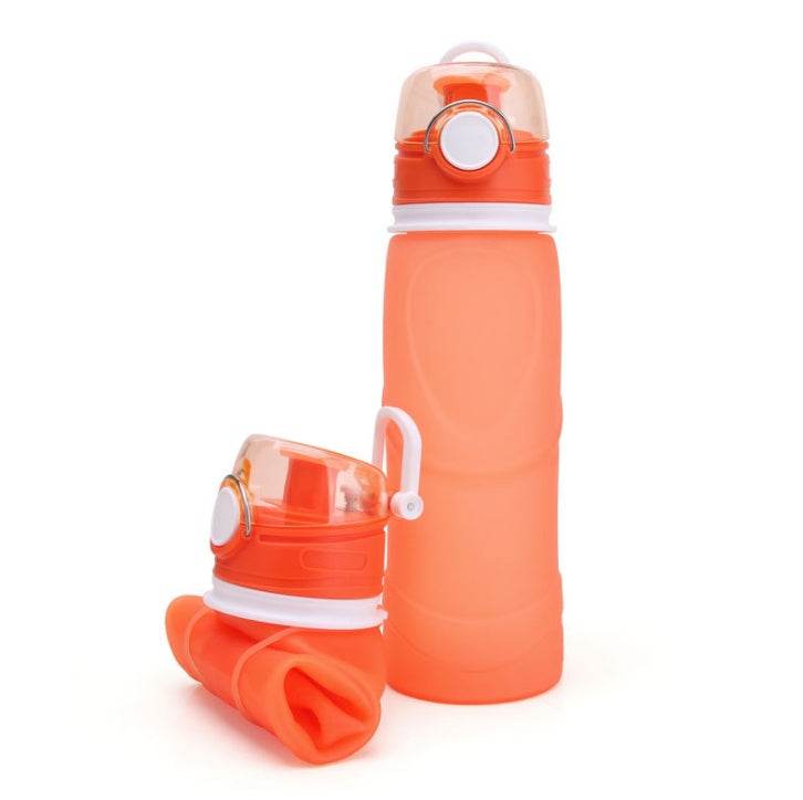Foldable silicone Travel Hydrating water bottle - www.Shopthatapp.com