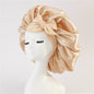 Silk Hair Bonnet For Sleeping Satin bonnet for curly hair - www.Shopthatapp.com