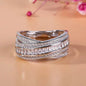Fashion Temperament copper micro-set ladies ring - www.Shopthatapp.com