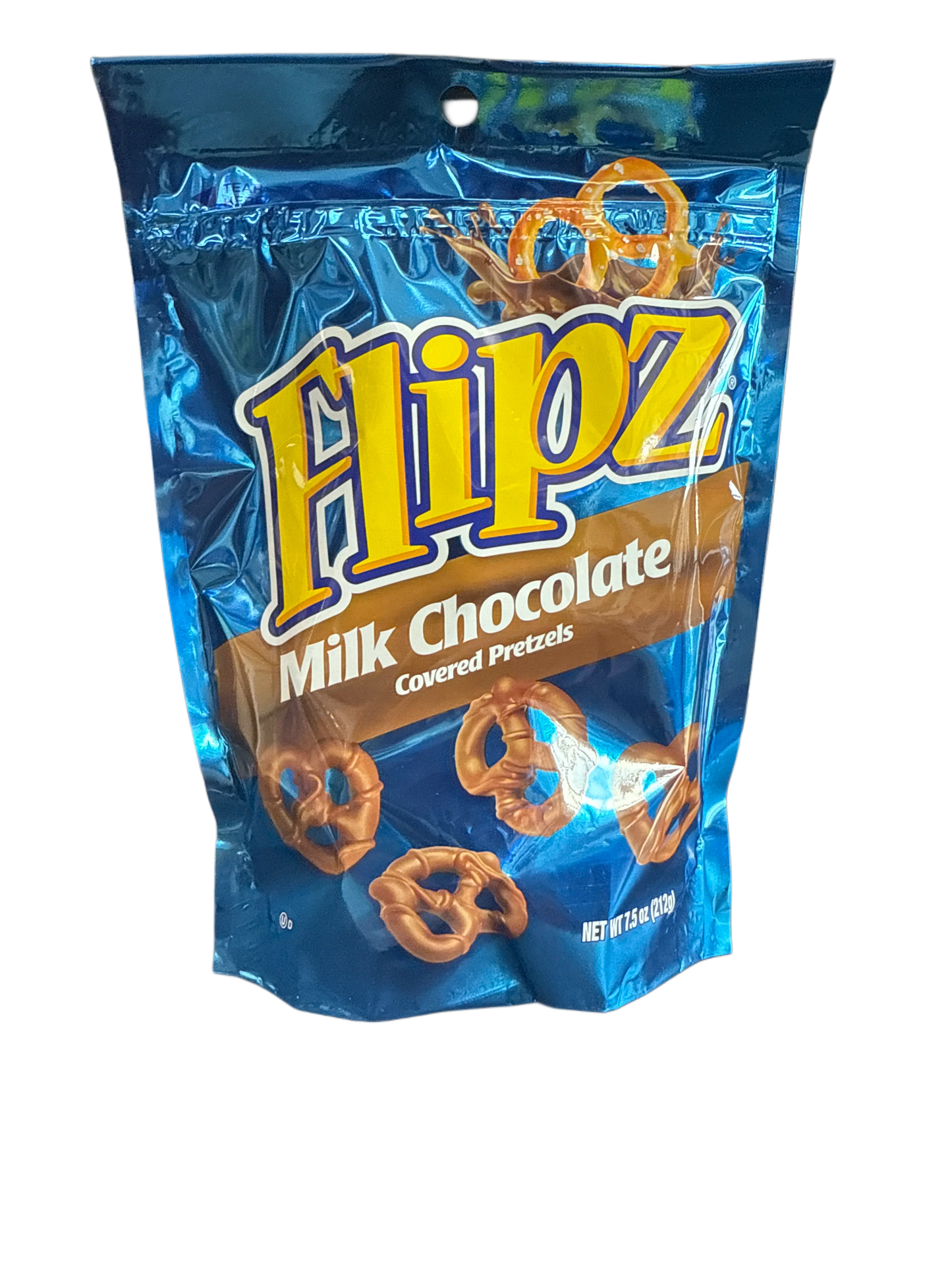 Flipz Milk Chocolate Covered Pretzels 212G - U.S Edition - www.Shopthatapp.com