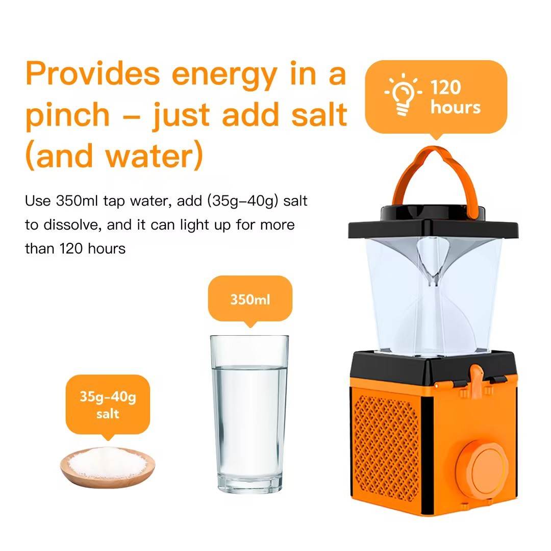 Multi-function Salty Water Camping Lantern - www.Shopthatapp.com