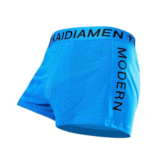 Men's Ice Silk Mesh Breathable KAIDIAMEN Boxers underwear - www.Shopthatapp.com