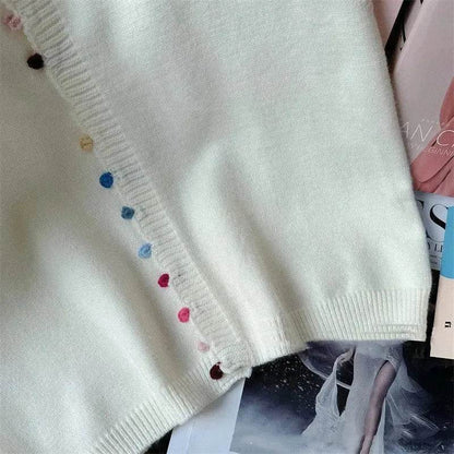 Women Sleeveless Button down Knitted Sweater Vest Cardigan - www.Shopthatapp.com