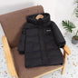 Children's Mid-length Down Jacket Thickened Winter Jacket  for kids - www.Shopthatapp.com